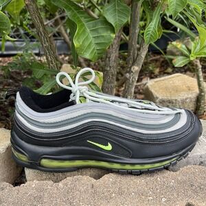Nike Air Max 97 Pure Platinum / Black / White / Volt DX4235-001 Men's Size 11